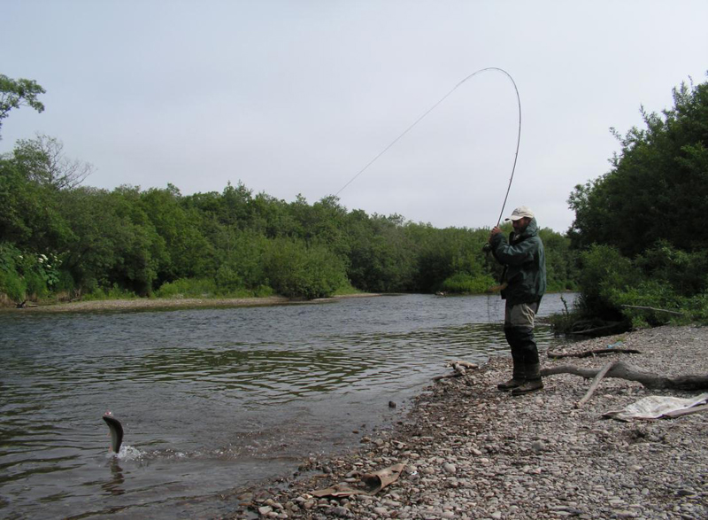 рыбалка на Камчатке, река Большая Воровская
