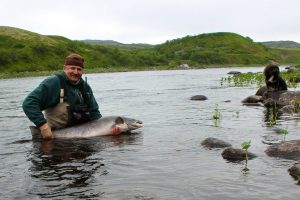 рыбалка на Кольском полуострове реке Харловка